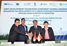 New alliance having a tag into hydrogen pipeline connecting Indonesia and Singapore